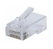Intellinet 791090 RJ45 C6 8P szilárd 100 áthaladó
