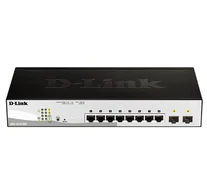 D-Link DGS-1210-08P/E Gigabit Switch 8 Port Layer2 PoE Smart Managed