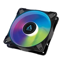 ARCTIC P12 PWM PST A-RGB 0dB Számítógép ház Ventilátor 12 cm Fekete, Fehér 1 db