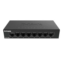 D-Link DGS-108GL Beállítást nem igénylő (unmanaged) Gigabit Ethernet (10/100/1000) Fekete
