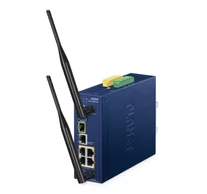PLANET IP30 Industrial Wi-Fi 7 802.11be 3600Mbps Dual Band Wireless AP Kék Ethernet-áramellátás (PoE) támogatása