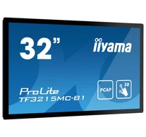iiyama ProLite TF3215MC-B2 számítógép monitor 80 cm (31.5") 1920 x 1080 pixelek Full HD LED Érintőképernyő Kioszk Fekete