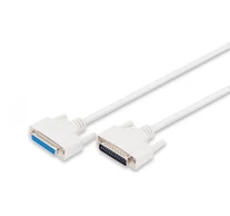 Digitus AK-610201-020-E soros kábel Bézs 2 M DSUB, 25-pin