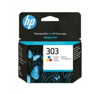 HP 303 Tri-color Original Ink Cartridge tintapatron 1 db Standard teljesítmény Cián, Magenta, Sárga