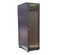 Extralink 42U 800X800 STANDING RACKMOUNT CABINET BLACK Szabadonálló állvány Fekete