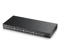 Zyxel GS1900-48-EU0102F hálózati kapcsoló L2 Gigabit Ethernet (10/100/1000) Fekete