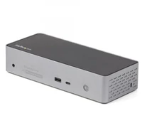 StarTech.com DK31C4DPPDUE dokkoló állomás és port replikátor Vezetékes USB 3.2 Gen 2 (3.1 Gen 2) Type-C Fekete, Szürke