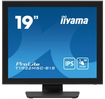 iiyama ProLite T1932MSC-B1S számítógép monitor 48,3 cm (19") 1280 x 1024 pixelek Full HD LED Érintőképernyő Asztali Fekete