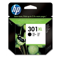 HP 301XL High Yield Black Original Ink Cartridge tintapatron 1 db Nagy (XL) kapacitású