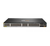 HPE Aruba Networking CX 6300M 48-port Smart Rate 1/2.5/5GbE Class 6 PoE and 4-port SFP56 Switch Vezérelt L3 Ethernet-áramellátás (PoE) támogatása 1U Szürke
