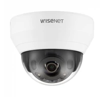 Hanwha QND-7022R biztonsági kamera Dóm IP biztonsági kamera Beltéri 2560 x 1440 pixelek Plafon/fal
