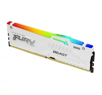 Kingston Technology FURY Beast 32GB 6000MT/s DDR5 CL36 DIMM Fehér RGB EXPO