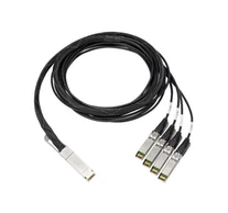 HPE 100Gb QSFP28 to 4x25Gb SFP28 3m Direct Attach Copper Cable