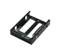 QNAP QDA-A2AR tárolóegység burkolat HDD/SSD ház Fekete 2.5"