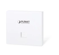 PLANET Wi-Fi 7 3600Mbps 802.11be Dual Band In-wall Wireless Access Point, one 1G/2.5Gbps 802.3at PoE+ WAN/LAN Fehér Ethernet-áramellátás (PoE) támogatása