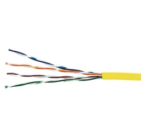 EXCEL Patch kábel Cat.5e UTP 26AWG PVC köpeny 305m, sárga