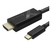 Techly IADAP USBC-HDMI2TY USB 3.0 USB-C 3.1 HDMI 4K*60Hz M/M Kábel 2m