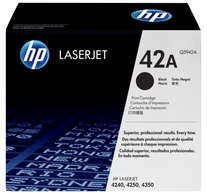 HP 42A Black Original LaserJet Toner Cartridge