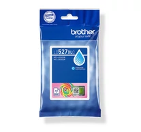 Brother LC527XLC tintapatron 1 db Eredeti Nagy (XL) kapacitású Cián