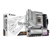 GIGABYTE B650M AORUS ELITE AX ICE alaplap AMD B650 Socket AM5 Micro ATX