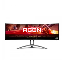 AOC B2 AG493UCX2 számítógép monitor 124 cm (48.8") 5120 x 1440 pixelek Quad HD LED Fekete
