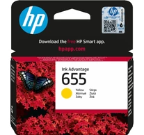 HP 655 Yellow Original Ink Advantage Cartridge