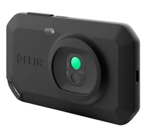 FLIR C3-X​ thermal imaging camera Black 1800 mAh Vanadium Oxide Uncooled Focal Plane Arrays Built-in display 128 x 96 pixels LCD 640 x 480 pixels