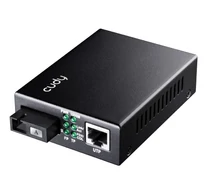 Cudy MC100GSB-40A hálózati média konverter 1000 Mbit/s Multi-mode, Single-mode Fekete