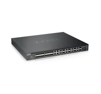 Zyxel XS3800-28 Vezérelt L2+ 10G Ethernet (100/1000/10000) Fekete
