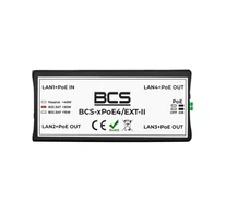 BCS BCS-xPoE4/EXT-II Kezeltlen PoE Hosszabbító Hálózathoz