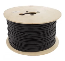 MG Wires H1Z2Z2-K-6MM2/500M Fényvisszaverő kábel 1x6mm2, 0,6/1kV fekete, 500m tekercs