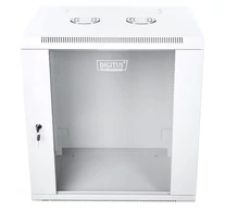 Digitus DN-W19 12U/450 állvány Falra szerelhető állvány Szürke