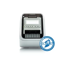Brother QL-820NWBVMXX1 címkenyomtató Direkt termál Szín 300 x 600 DPI 176 mm/sec Vezetékes és vezeték nélküli Ethernet/LAN csatlakozás DK Wi-Fi Bluetooth