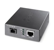 TP-Link Omada TL-FC111B-20 hálózati média konverter 100 Mbit/s Single-mode Fekete
