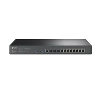 TP-Link Omada ER8411 vezetékes router Gigabit Ethernet Fekete