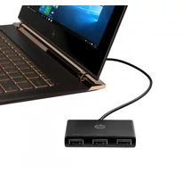 HP USB-C to USB-A Hub USB 3.2 Gen 1 (3.1 Gen 1) Type-C Fekete