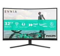 Philips Evnia 32M2C3500L/00 számítógép monitor 80 cm (31.5") 2560 x 1440 pixelek Quad HD LCD Fekete