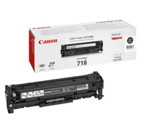Canon CRG-718 Bk festékkazetta 1 db Eredeti Fekete