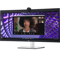 DELL 34 Curved Video Conferencing Monitor P3424WEB 86.71cm 34.14inch IPS 3440x1440 60Hz 21:9 300cd/m2 HDMI DP USB
