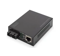 Digitus DN-82160 hálózati média konverter 1000 Mbit/s 1310 nm Single-mode Fekete