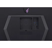 LG 27GR93U-B számítógép monitor 68,6 cm (27") 3840 x 2160 pixelek 4K Ultra HD LED Fekete, Szürke, Lila