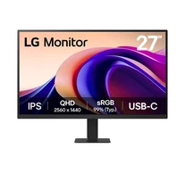 LG 27'' QHD Monitor számítógép monitor 68,6 cm (27") 2560 x 1440 pixelek Quad HD Fekete
