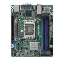 ASRock W680D4ID-2T/G5/X550, 1xSKT LGA1700, Intel Core 12/13/14 Gen., W680, 4xDIMM, SATA, 2xM.2, 2x10GbE, IPMI