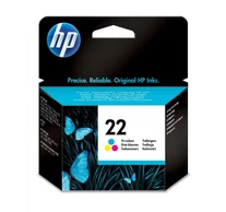 HP 22 Tri-color Original Ink Cartridge tintapatron 1 db Cián, Magenta, Sárga