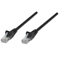Intellinet 2m Cat5e hálózati kábel Fekete U/UTP (UTP)