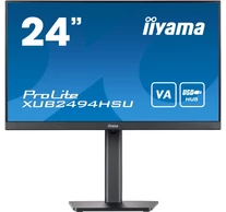 iiyama ProLite XUB2494HSU-B2 számítógép-monitor 60,5 cm (23,8") 1920 x 1080 pixel Full HD LED fekete
