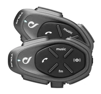 Interphone TOUR HD Motorbike intercom 1500 m 2 pcs Black