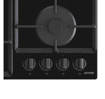 Gorenje GTW641EB hob Black Built-in 60 cm Gas 4 zone(s)