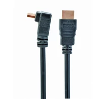 GEMBIRD Kábel, HDMI, Ethernet, 90°-os, M/M, 1,8m