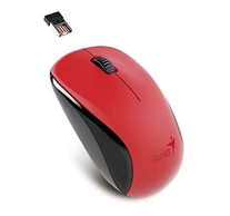 GENIUS Vezeték nélküli egér NX-7000, USB, 1200dpi, BlueEye, Piros